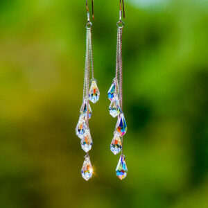 O1CN01f0DghZ2EpFHgNeRZR__2865688793-0-cib Wholesale 925 Silver Long Crystal Water Drop Tassel Earrings