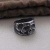 Wholesale Vintage Goth Theme Skull Alloy Rings