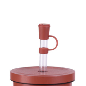 brick red dust plug