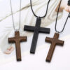 Wholesale Cross Wooden Necklaces