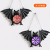 Wholesale Halloween Colorful Gradient Glow Bat Lights Decorative Plastic Props