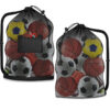 Oversized Football Basketball Volleyball Sports Tennis Bag Basketball Storage Bag Adjustable Shoulder Strap Oversized Ball Bag