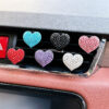 Wholesale Plastic Diamond Heart Love Car Aromatherapy Clip
