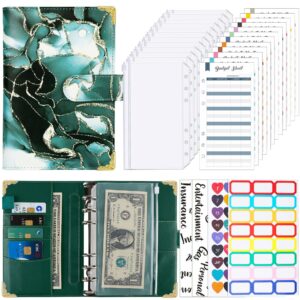 A6 / UV-dark green (zipper bag 12 12 color budget card 12 A English 2 24 labels 1 love digital sticker 1)