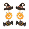 O1CN01fCHNXy1X6nZPGL0A8_1768642875-0-cib Wholesale Funny Pumpkin Hat Halloween Exaggerated Color-contrast Earrings