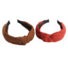 Wholesale Suede Wide Edge Headband