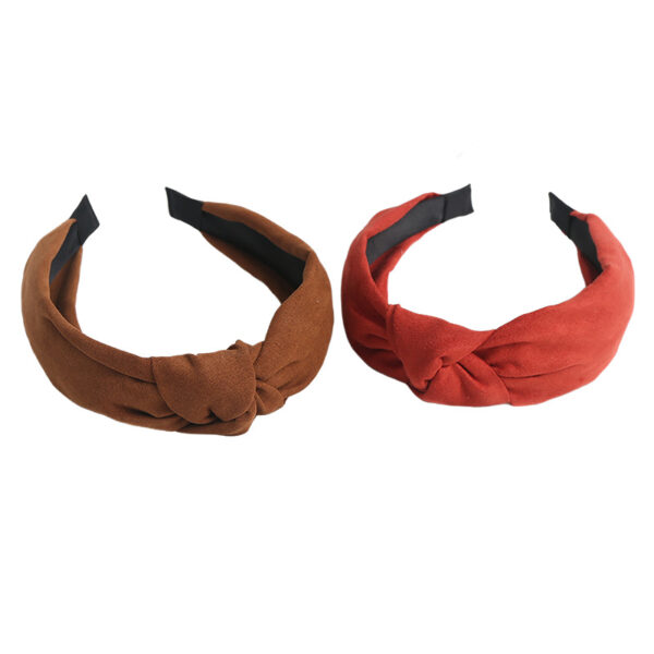 Wholesale Suede Wide Edge Headband