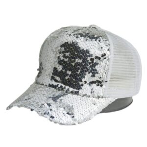 Pure white sequins / Adjustable