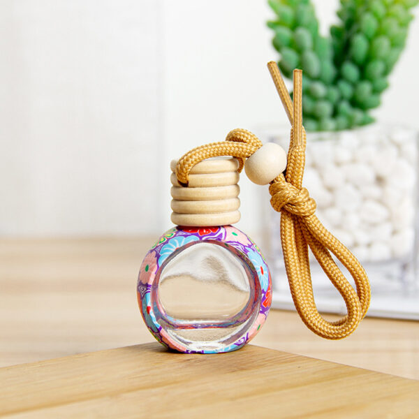 Wholesale Soft Pottery Scented Water Bottle Car Pendant