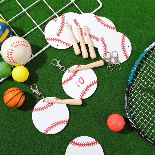 Wholesale Baseball Acrylic Keychains