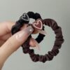 Wholesale 5PCS Plastic Love High Elastic Hair Ties