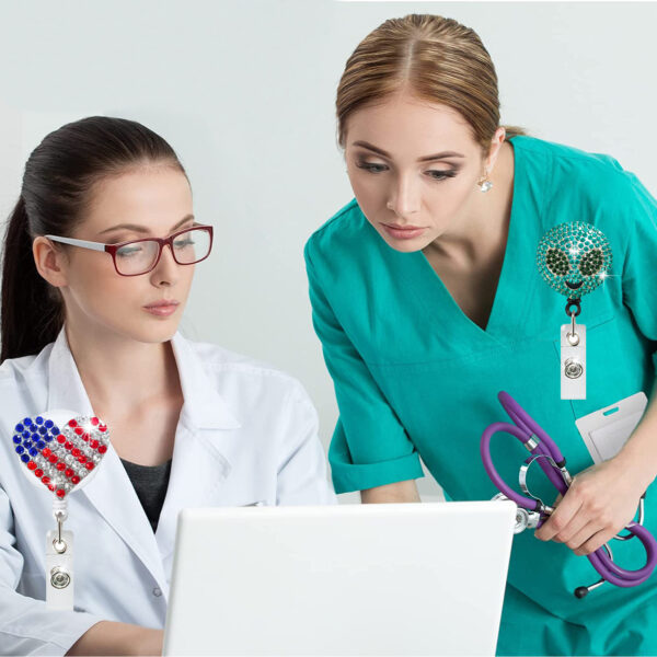 O1CN01fFlpxb1DSyUJgRbuv_971130216-0-cib Wholesale Lovely Glass Rhinestones Love Flowers Clover Skull Telescopic Rotation Easy To Pull The Button