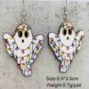 O1CN01fI1vIO2CFreNZKkob_2207539588445-0-cib Wholesale Christmas Ghost Acrylic Christmas Hat Lanterns Christmas Earrings
