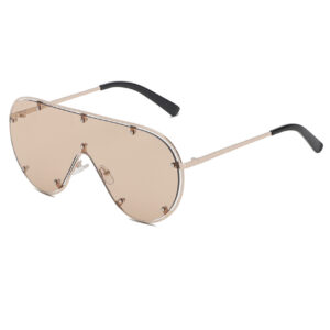 Gold frame champagne piece