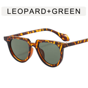 Metal hinge / Leopard Frame Green Film