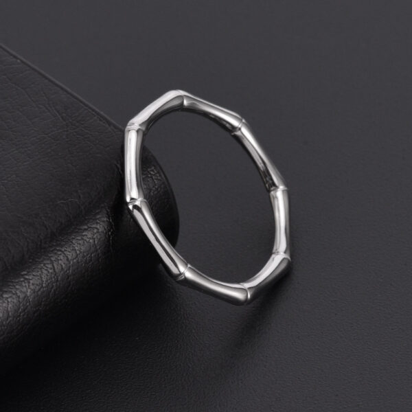 Wholesale Slub Stainless Steel Rings