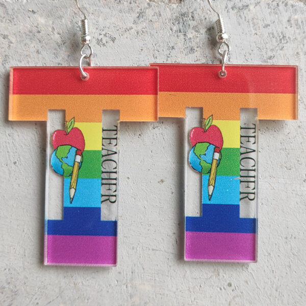 O1CN01fQj78d1v6NrUFdg8x_2208452356123-0-cib Wholesale Leopard Pattern Ruler Apple Acrylic Earrings