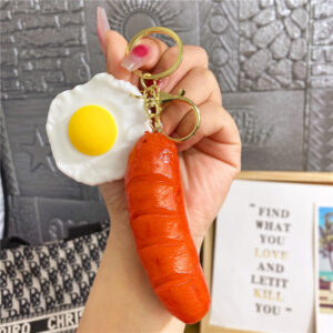 Hardware chain + roasted sausage + poached egg