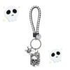 Wholesale Stainless Steel Halloween Gift Skeleton Keychain