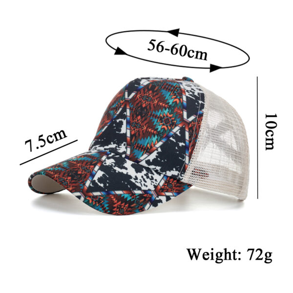 Wholesale Polyester Aztec Pattern Rhombus Stripe Baseball Cap