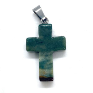 Aqua agate / 18x29x6mm