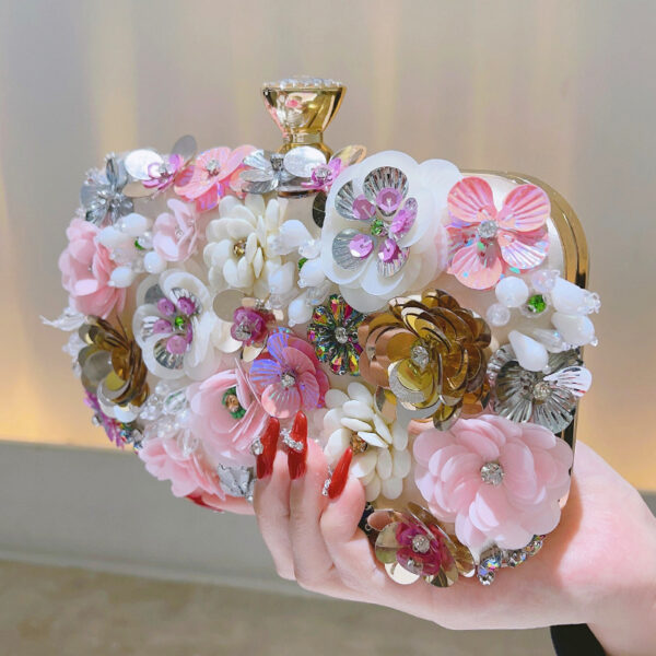 O1CN01fW7ZUg1NBhcRnW9Fd_2215612851532-0-cib Wholesale Flower Clutch Bag