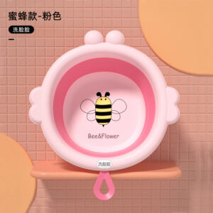 Thick little bee-pink (with lanyard)