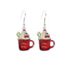 O1CN01fdSZiw23GTeRpL1kl_2207689617228-0-cib Wholesale Christmas Tea Cup Cake Cup Earrings