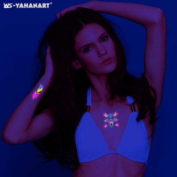 Wholesale Fluorescent Tattoo Sticker Paper TOY