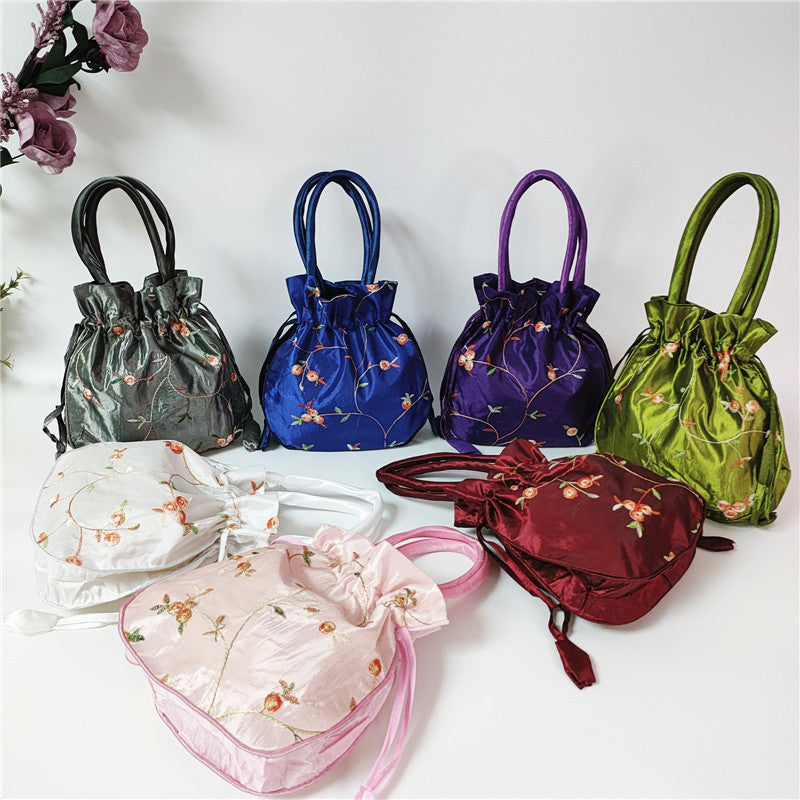 Wholesale Silk Ethnic Style Embroidered Bags and Purses