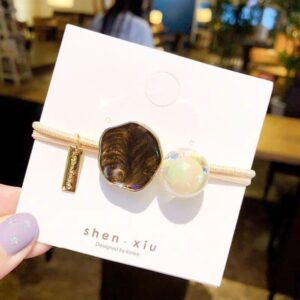 Jelly ball headband-dark coffee