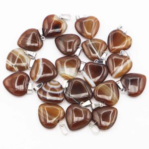 Brown agate