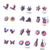 O1CN01fj09KS1G1to0Rk0K3_2024060563-0-cib Wholesale American Independence Day Wood Ear Studs
