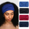 Wholesale Cloth Solid Stretch Sports Headband