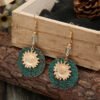 O1CN01fkSxND1qyMQJ2L5vy_2206372095564-0-cib Wholesale Vintage Bohemian Sunflower Alloy Earrings