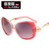 Wholesale Diamond-encrusted Metal Pony Cart PC Sunglasses