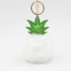 Wholesale Polyester Pineapple Fur Ball Keychain