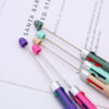 O1CN01fpxTfz1oSdwfTREVJ_2216330225224-0-cib Wholesale DIY Beaded Multi Color Press Four Color Refill Plastic Ballpoint Pen