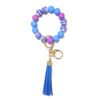 Wholesale Candy Color Bracelet Silicone Keychain