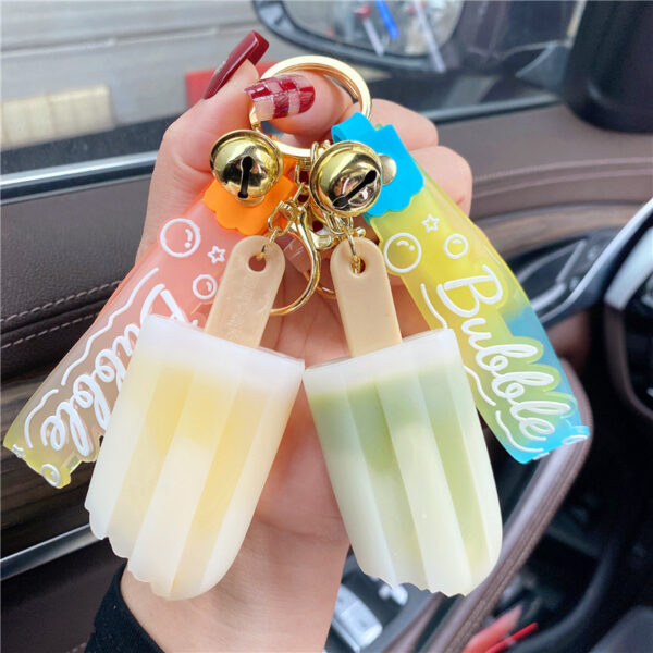 O1CN01fqzU6i2LeROrU99VN_2208679649717-0-cib Wholesale Creative Ice Skin Flow Heart Ice Cream Keychains