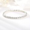 O1CN01ftY0XL1jgJaGcUR1X_2214957804577-0-cib Wholesale Crystal Silver Plated Bracelet