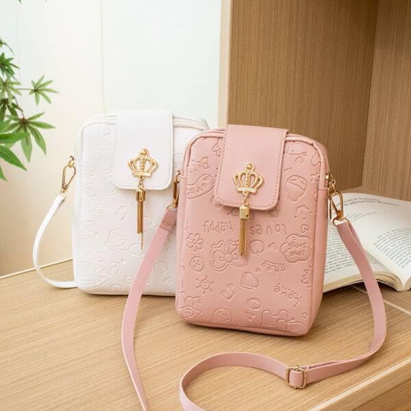 Wholesale PU Crown Crossbody Bag