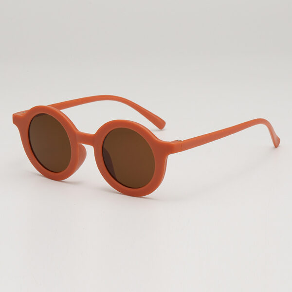 Wholesale UV Protection Cute Cartoon Round Frame PC Kids Sunglasses