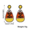 O1CN01fwrSMy1TQG0rhYL9K_2207499512376-0-cib Wholesale Halloween Exaggerated Rice Bead Sewing Earrings