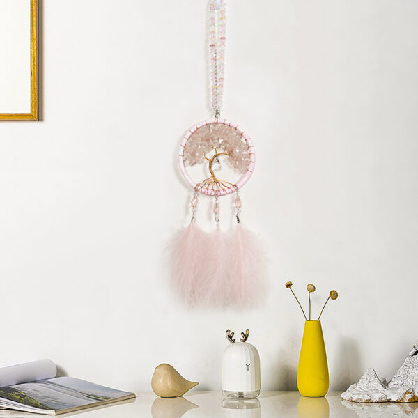 Wholesale White Crystal Life Tree Pendant Car Hanger