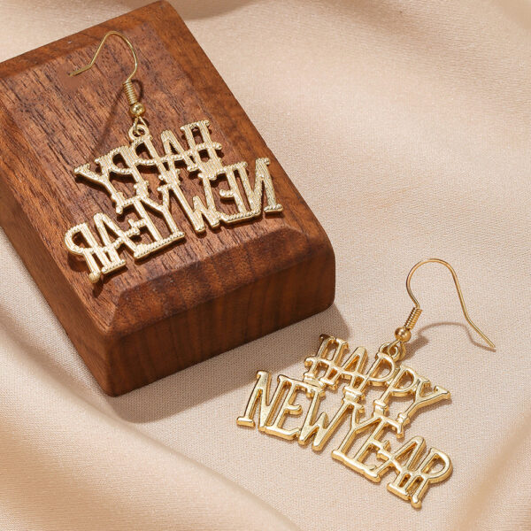 O1CN01fyIKlR1Euk4WF0Tkd_2365720412-0-cib Wholesale Happy New Year Earrings