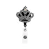 Wholesale Crown Diamond Retractable Alloy Keychain