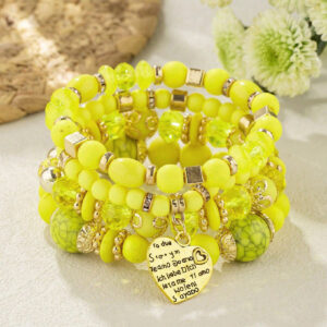 B0013-Heart Yellow