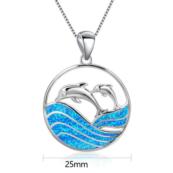 O1CN01fzrGBv2E1mX0eoHHE_4126828685-0-cib Wholesale Dolphin Pendant Alloy Necklaces