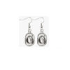 Wholesale Vintage Western Denim Alloy Earrings